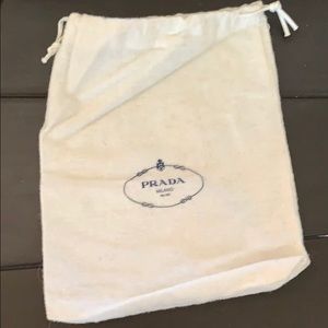 Prada jewelry or wallet bag.